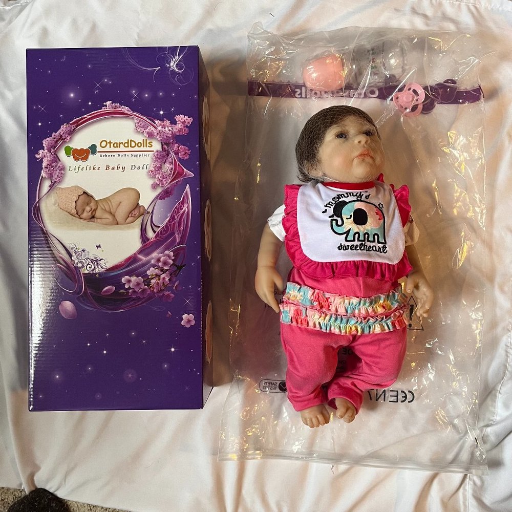 Otard Dolls Reborn Girl Newborn Baby and Accessories New